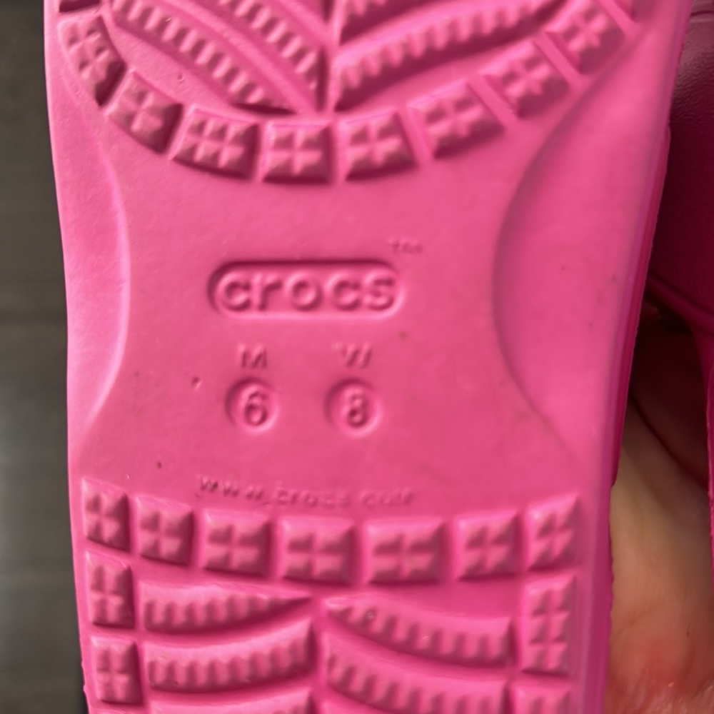 Crocs Sandals in Fuchsia Fun - Picture 4 of 4